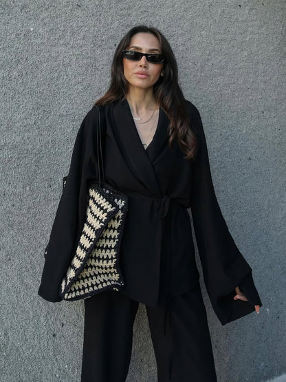 Bella™ | set kimono linnen