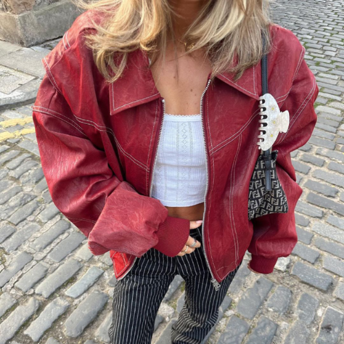 Amara™ | Il Bomber In Pelle Essentiel