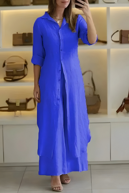 Marta™ | Completo Estivo In Lino Leggero