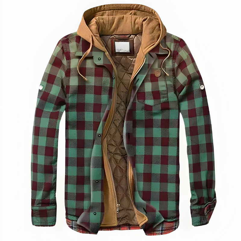Romeo | Gilet patchwork a quadri confortevole