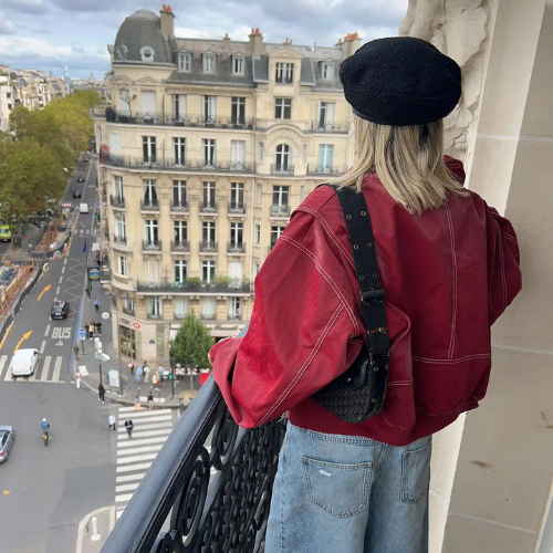 Amara™ | Il Bomber In Pelle Essentiel