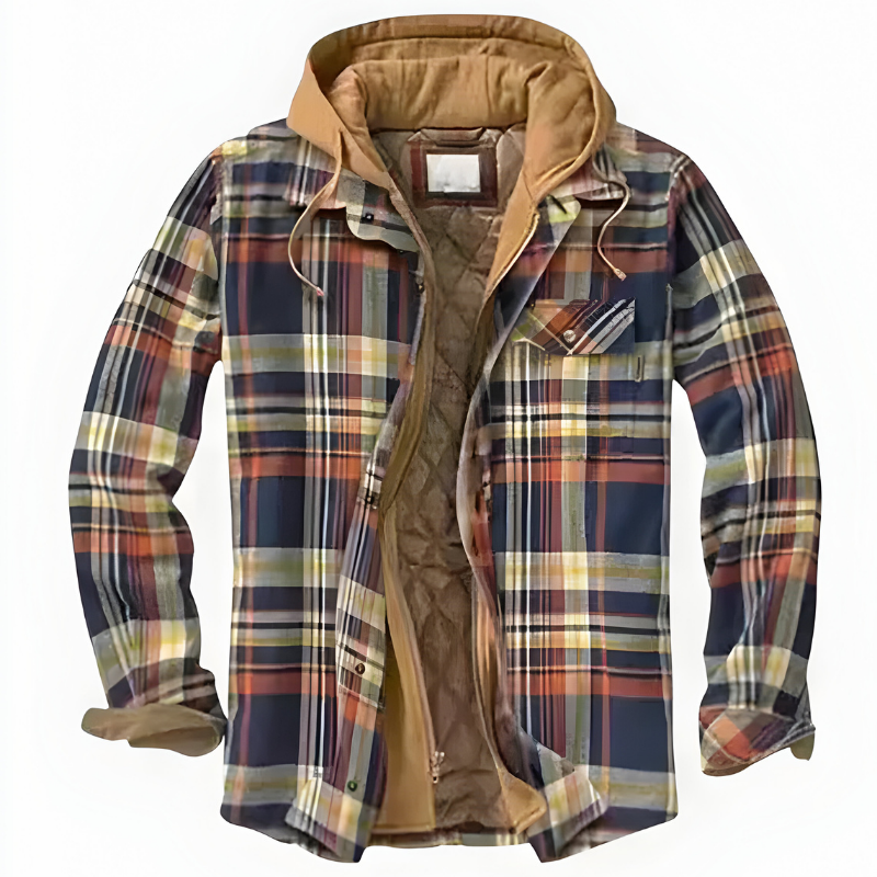 Romeo | Gilet patchwork a quadri confortevole