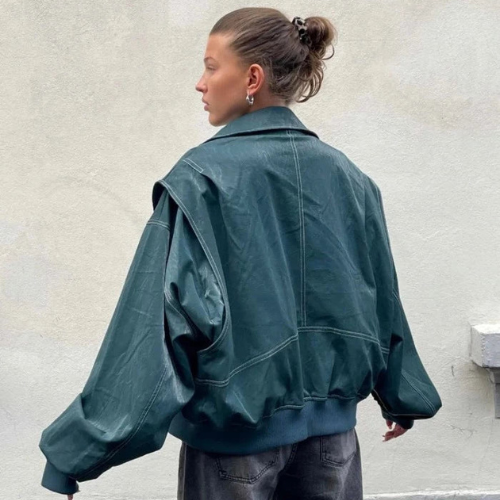 Amara™ | Il Bomber In Pelle Essentiel