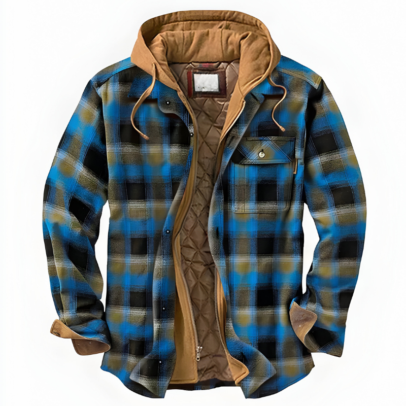 Romeo | Gilet patchwork a quadri confortevole