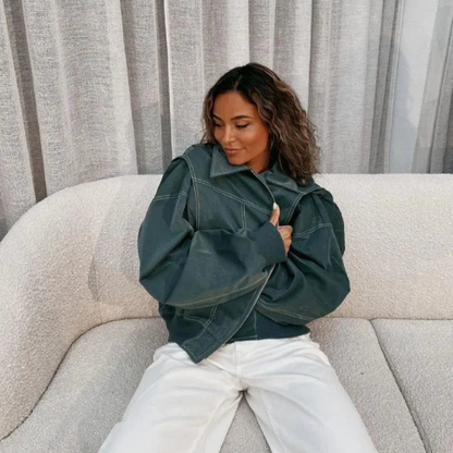 Amara™ | Il Bomber In Pelle Essentiel