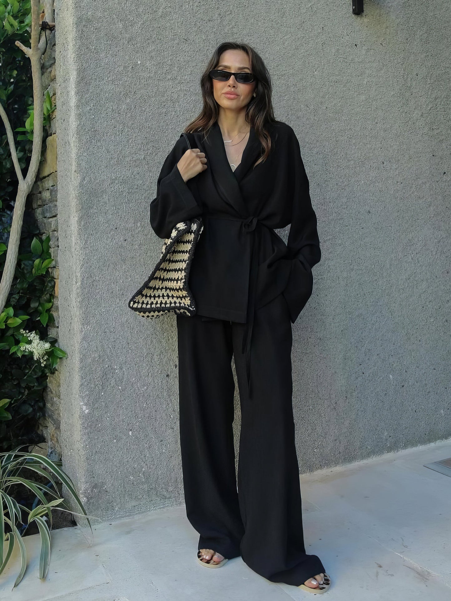 Bella™ | set kimono linnen