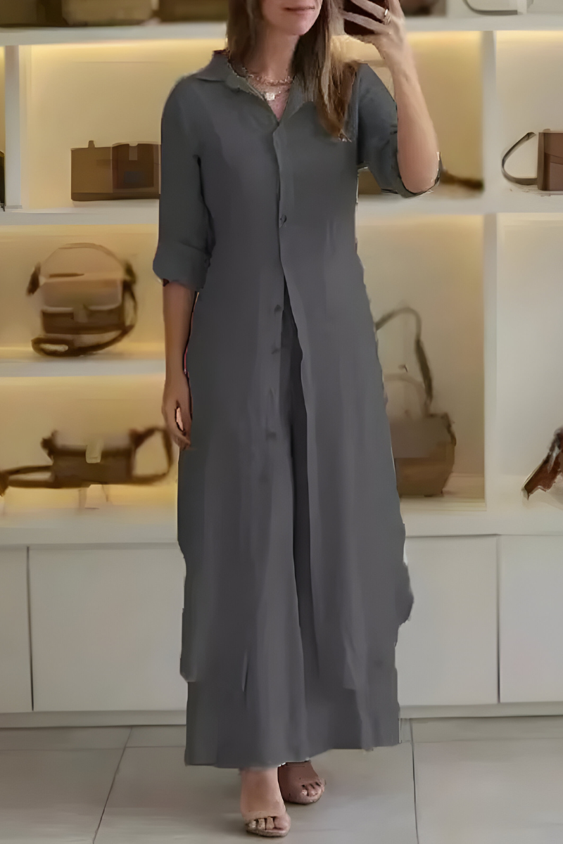 Marta™ | Completo Estivo In Lino Leggero