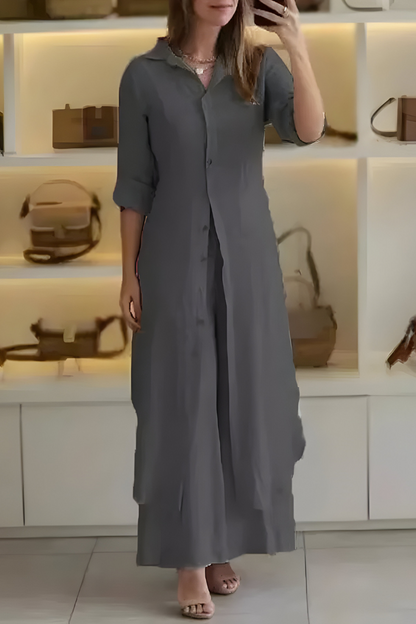 Marta™ | Completo Estivo In Lino Leggero