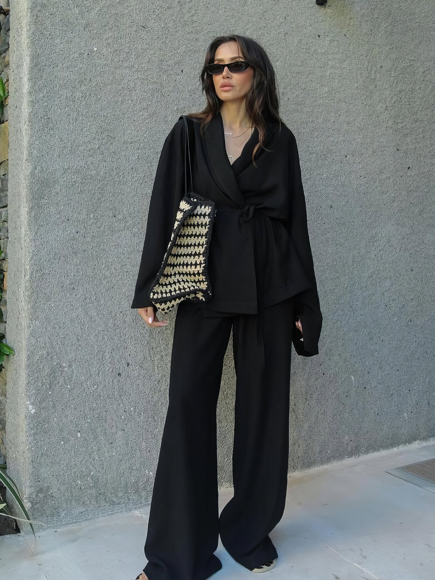 Bella™ | set kimono linnen