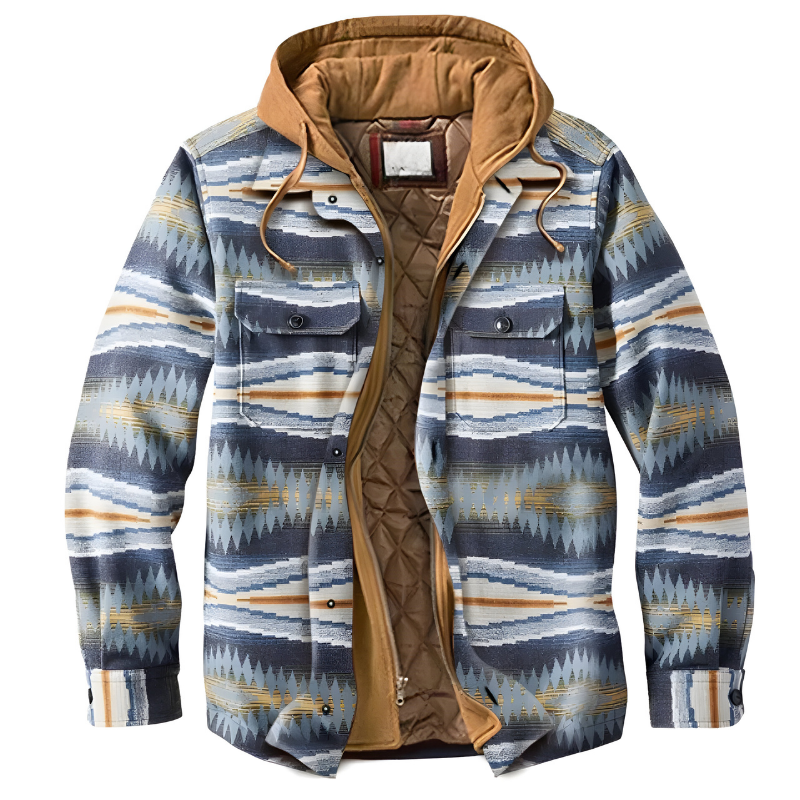 Romeo | Gilet patchwork a quadri confortevole
