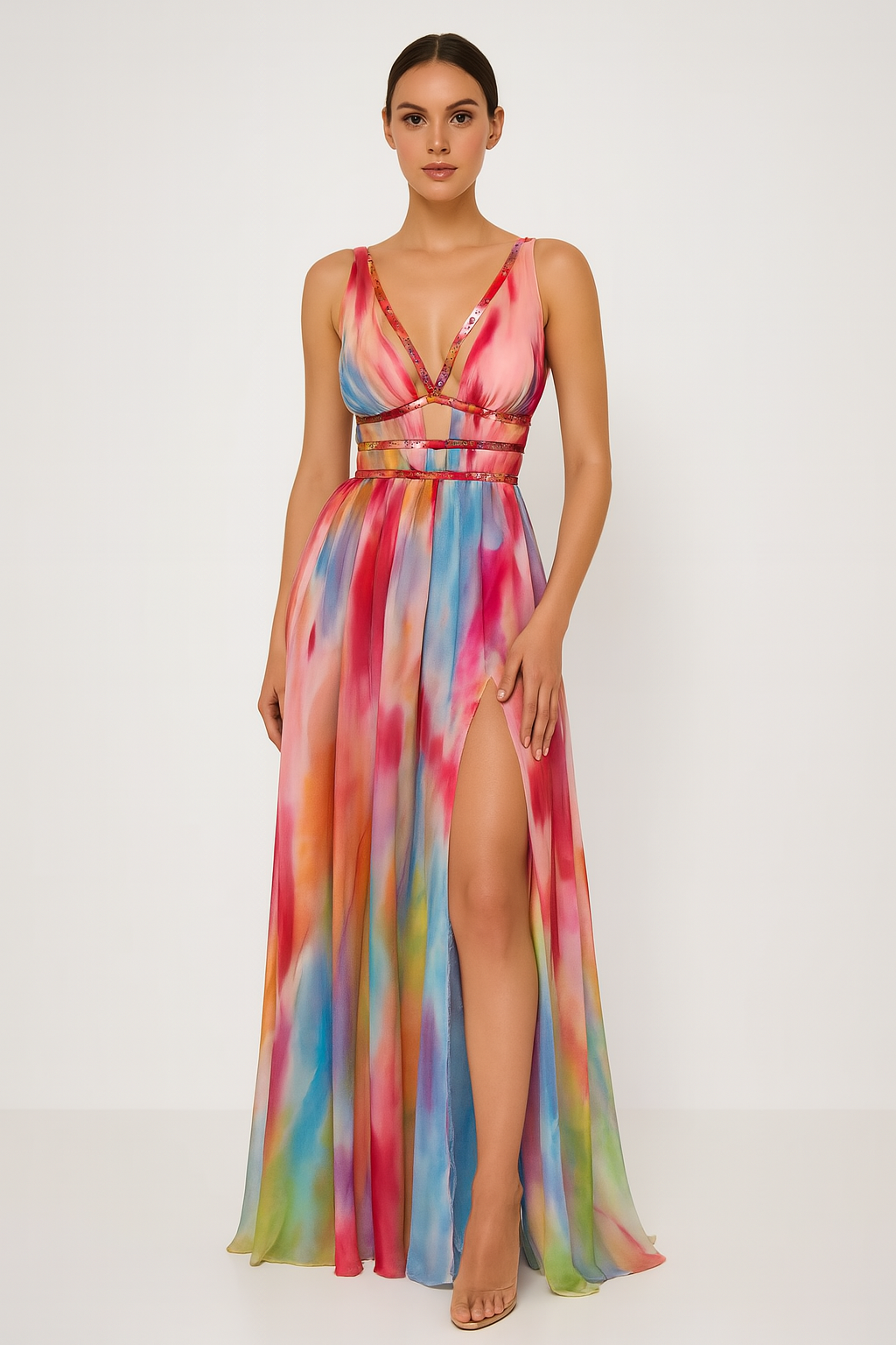 Stella™ | Abito Maxi Colorato
