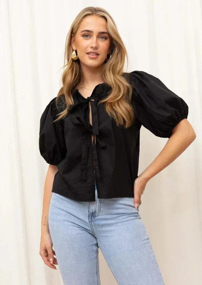 Mia™ | Top con Fiocco
