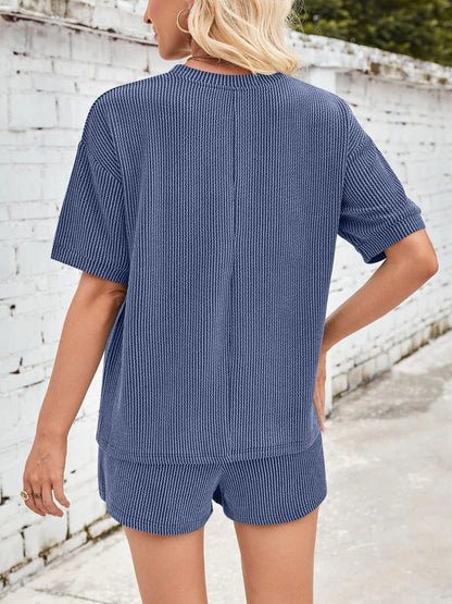 Jinte™ | Completo loungewear in morbido tessuto a coste