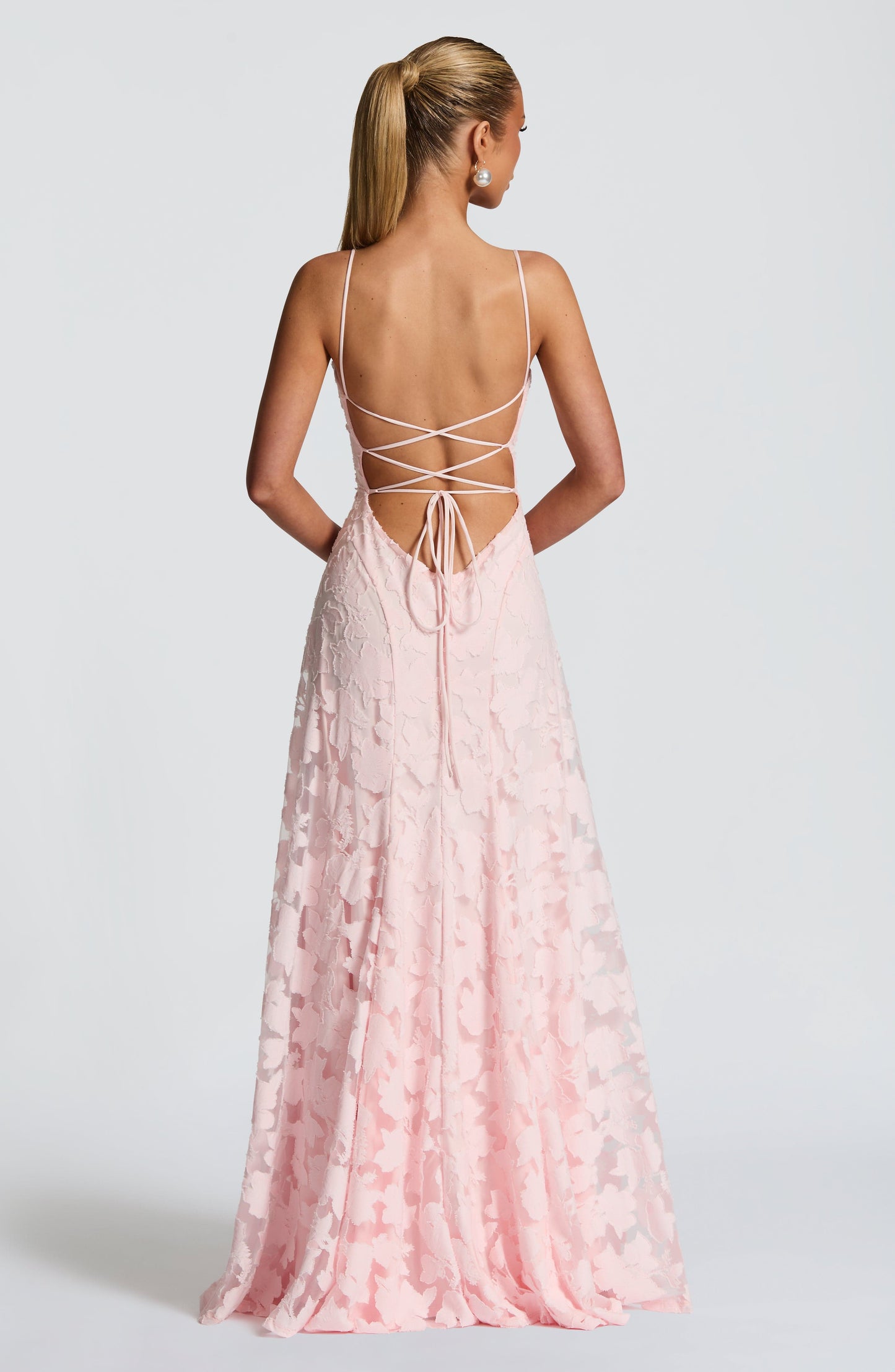 Francisa™ | Abito lungo con corsetto in pizzo