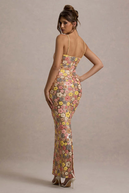 Isabelle™ | Elegante abito floreale
