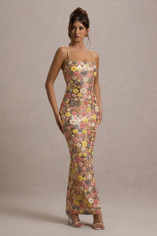 Isabelle™ | Elegante abito floreale