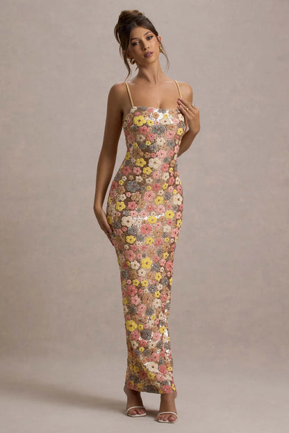 Isabelle™ | Elegante abito floreale
